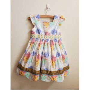 Matilda Jane Vintage Fireflies dress Hello Lovely line 2015 white floral pink